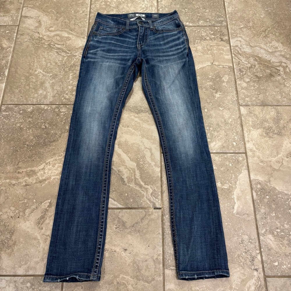BKE Men's Straight Jeans - Medium Blue